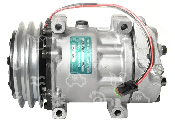 kompresor SANDEN 7H15, řemenice 132 mm - 2GA, 24V, OEM 1376999